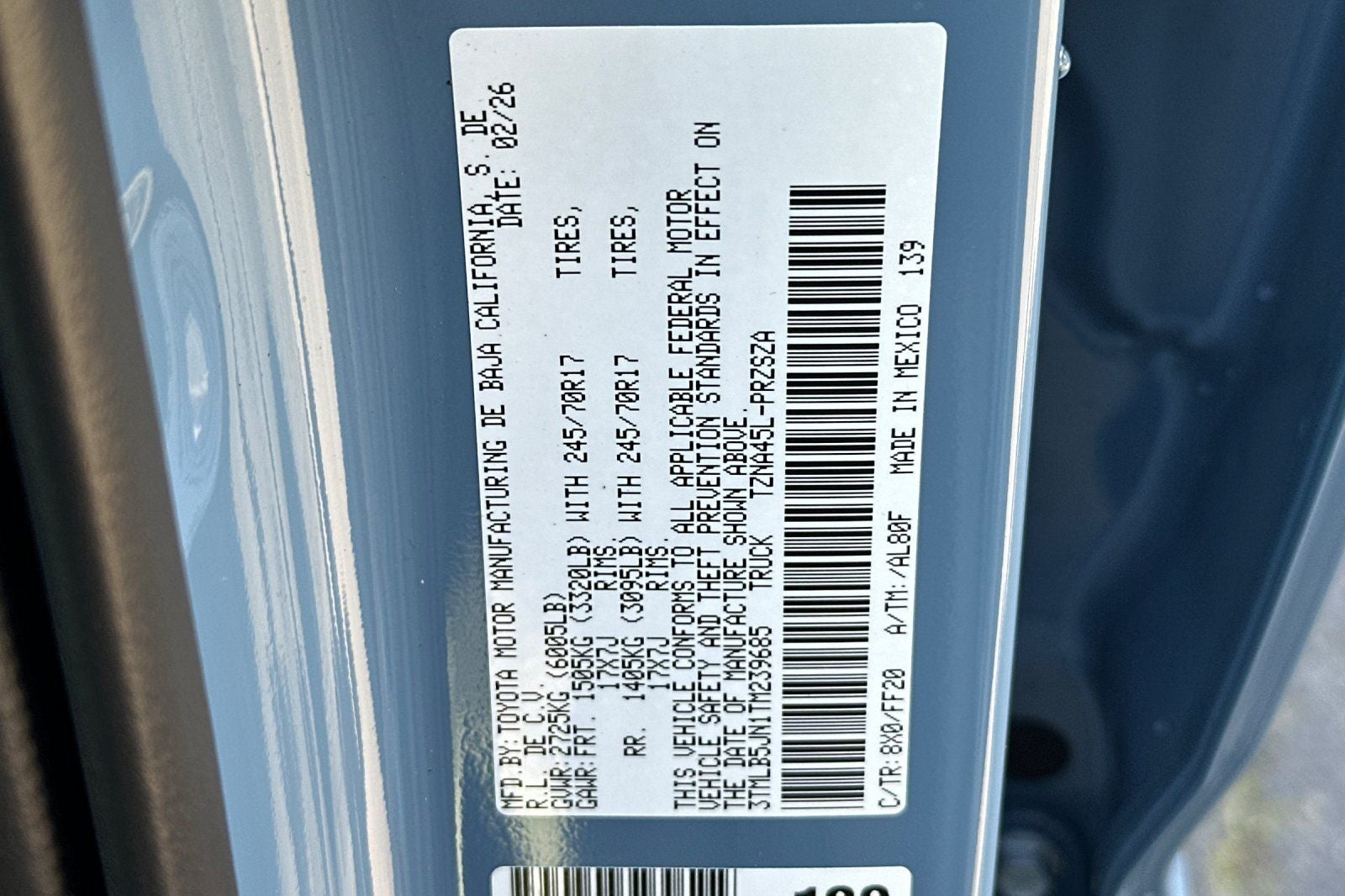 2026 Toyota Tacoma SR5