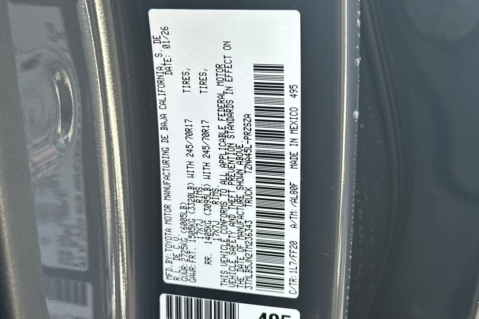 2026 Toyota Tacoma SR5