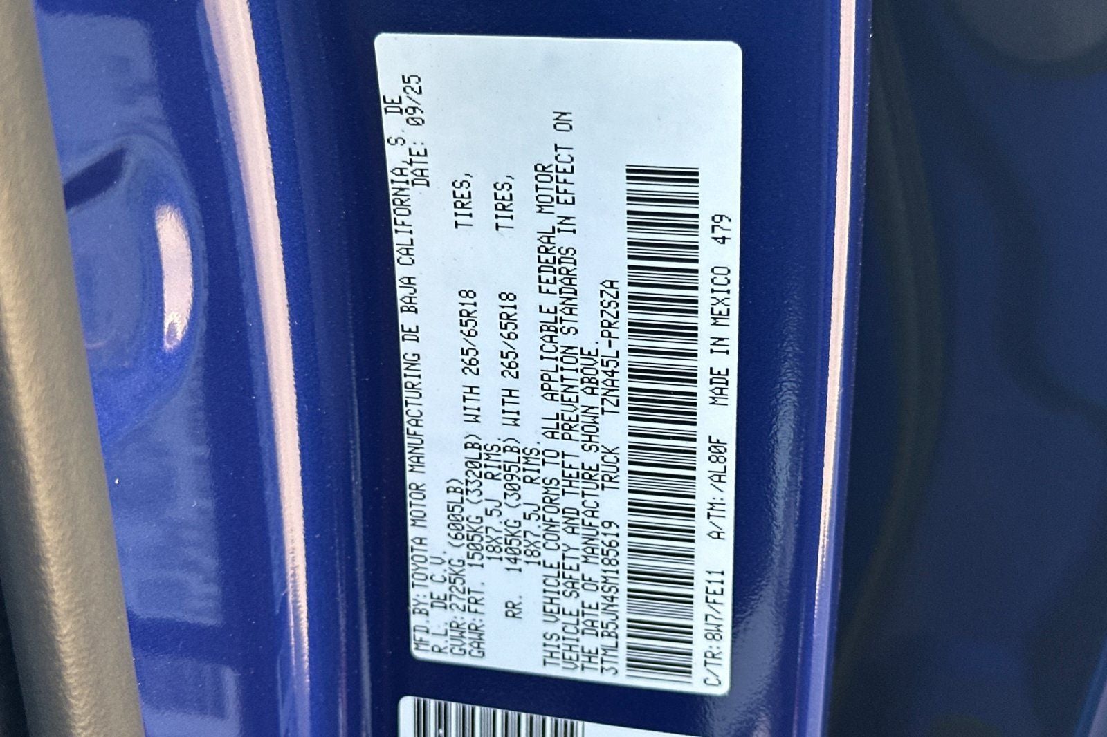 2025 Toyota Tacoma TRD Sport