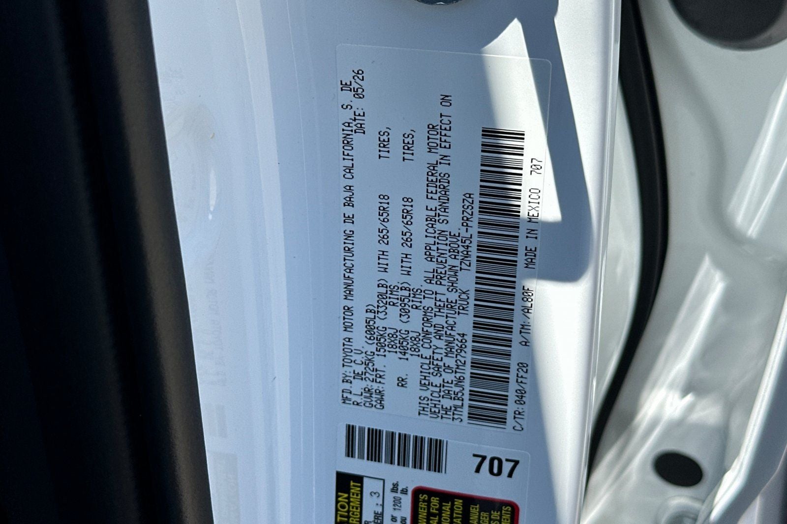 2026 Toyota Tacoma SR5