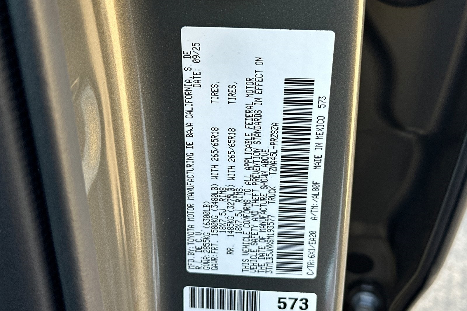 2025 Toyota Tacoma TRD Sport