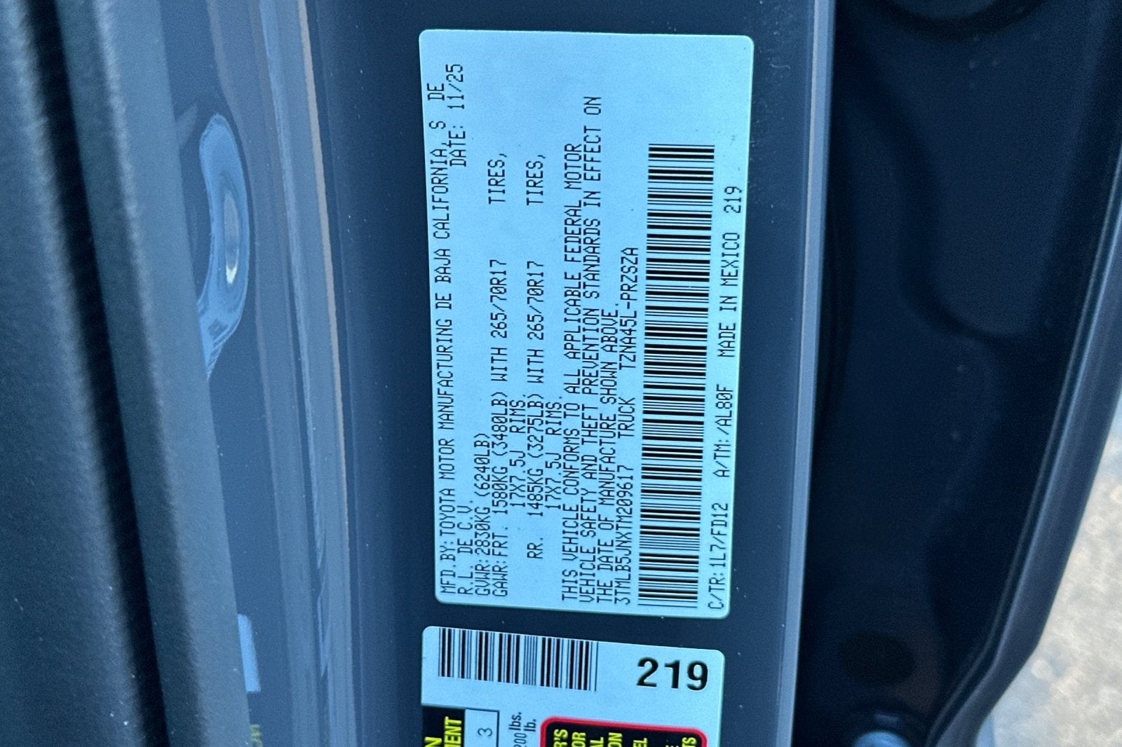 2026 Toyota Tacoma TRD Off-Road