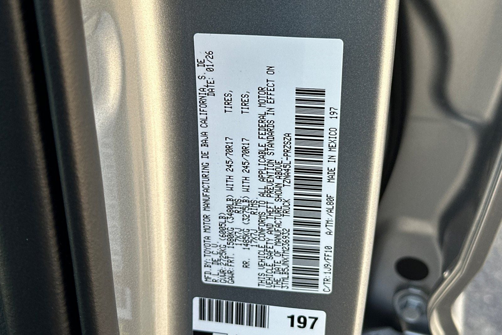 2026 Toyota Tacoma SR5