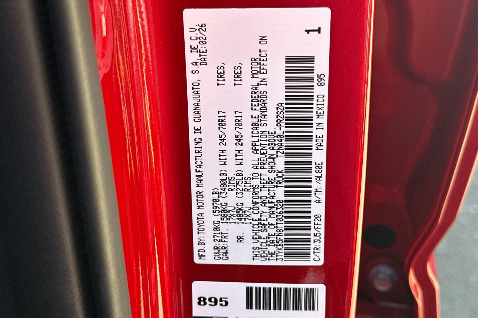 2026 Toyota Tacoma SR5