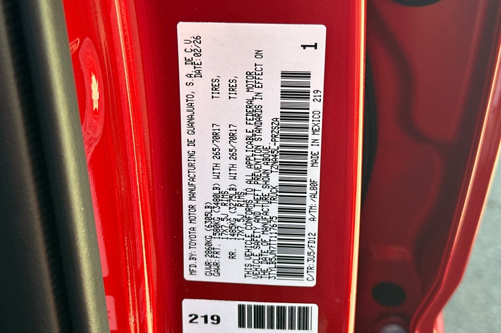 2026 Toyota Tacoma TRD Off-Road