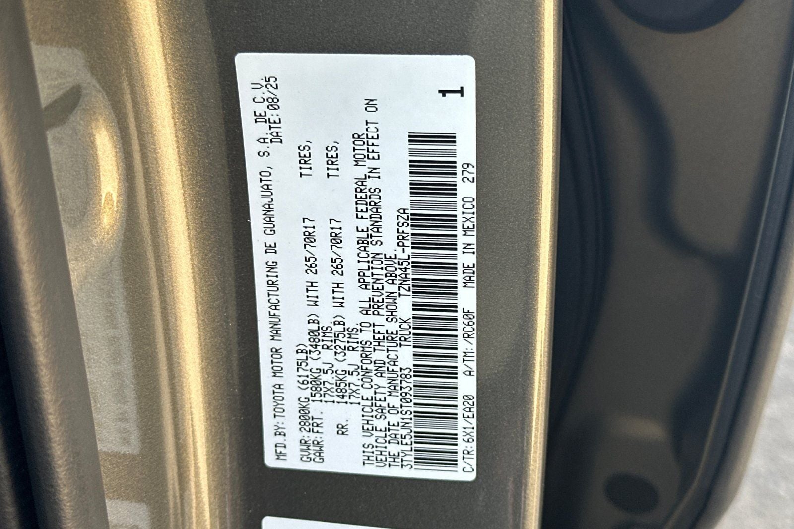 2025 Toyota Tacoma TRD Off-Road