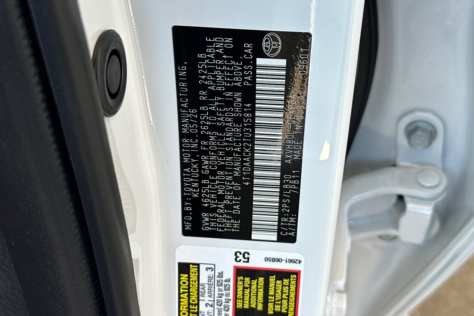 2026 Toyota Camry XSE