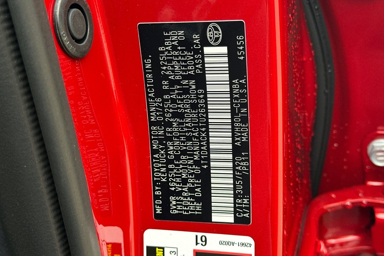 2026 Toyota Camry LE