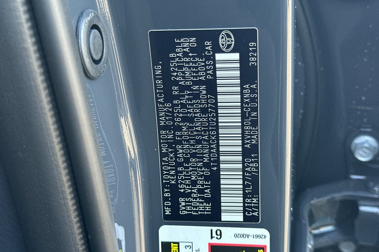 2026 Toyota Camry LE