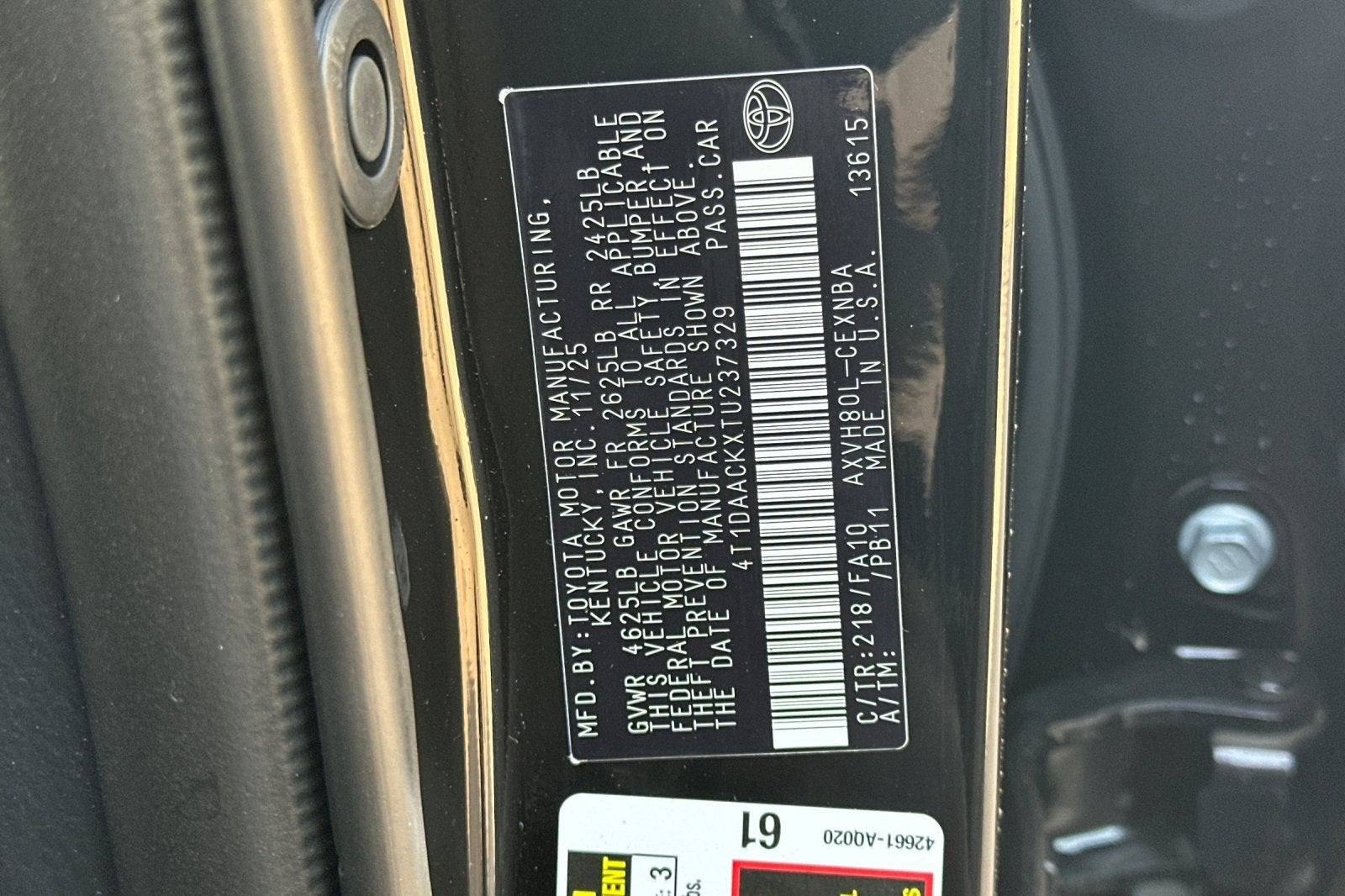 2026 Toyota Camry LE