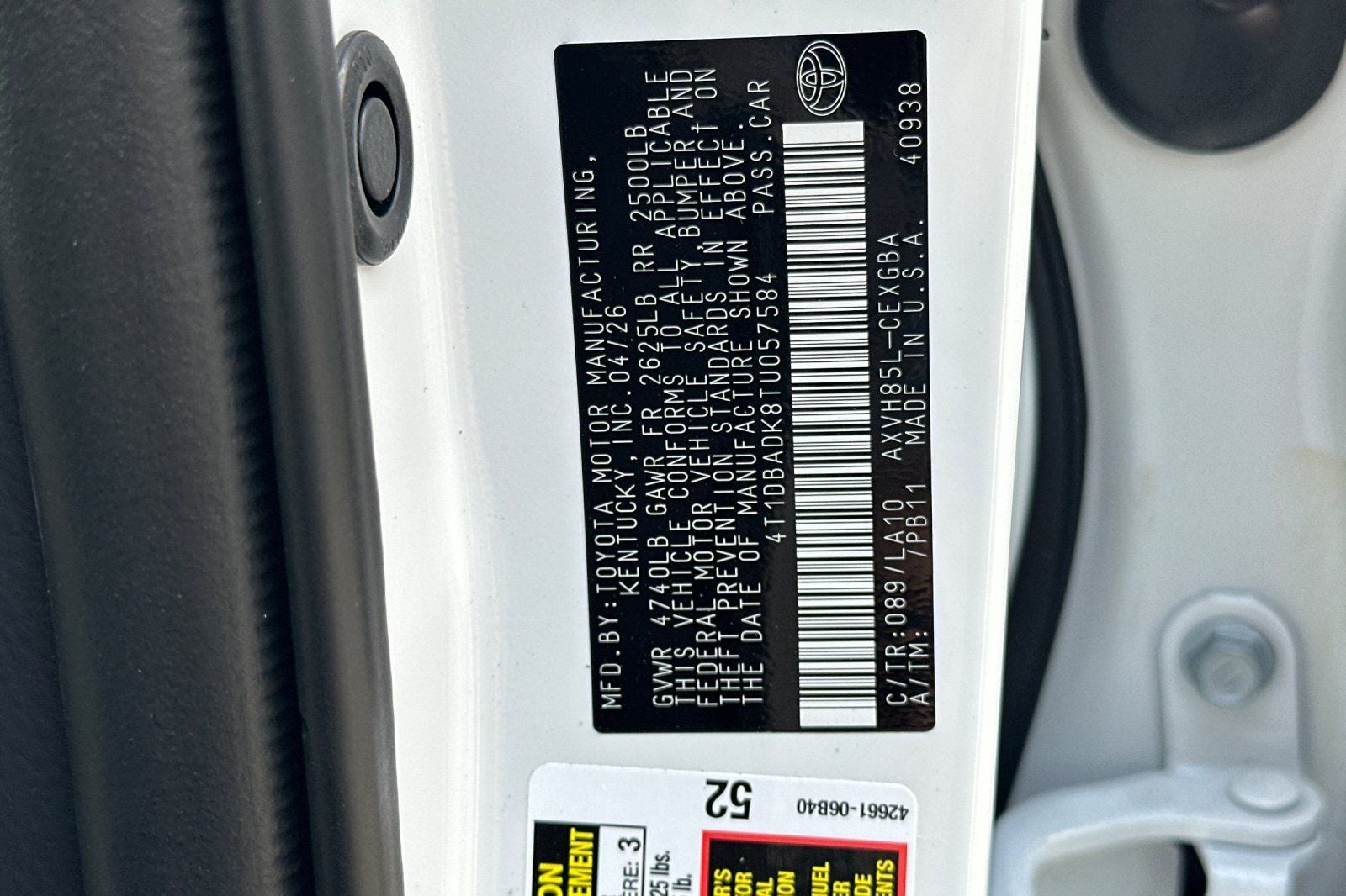 2026 Toyota Camry XLE