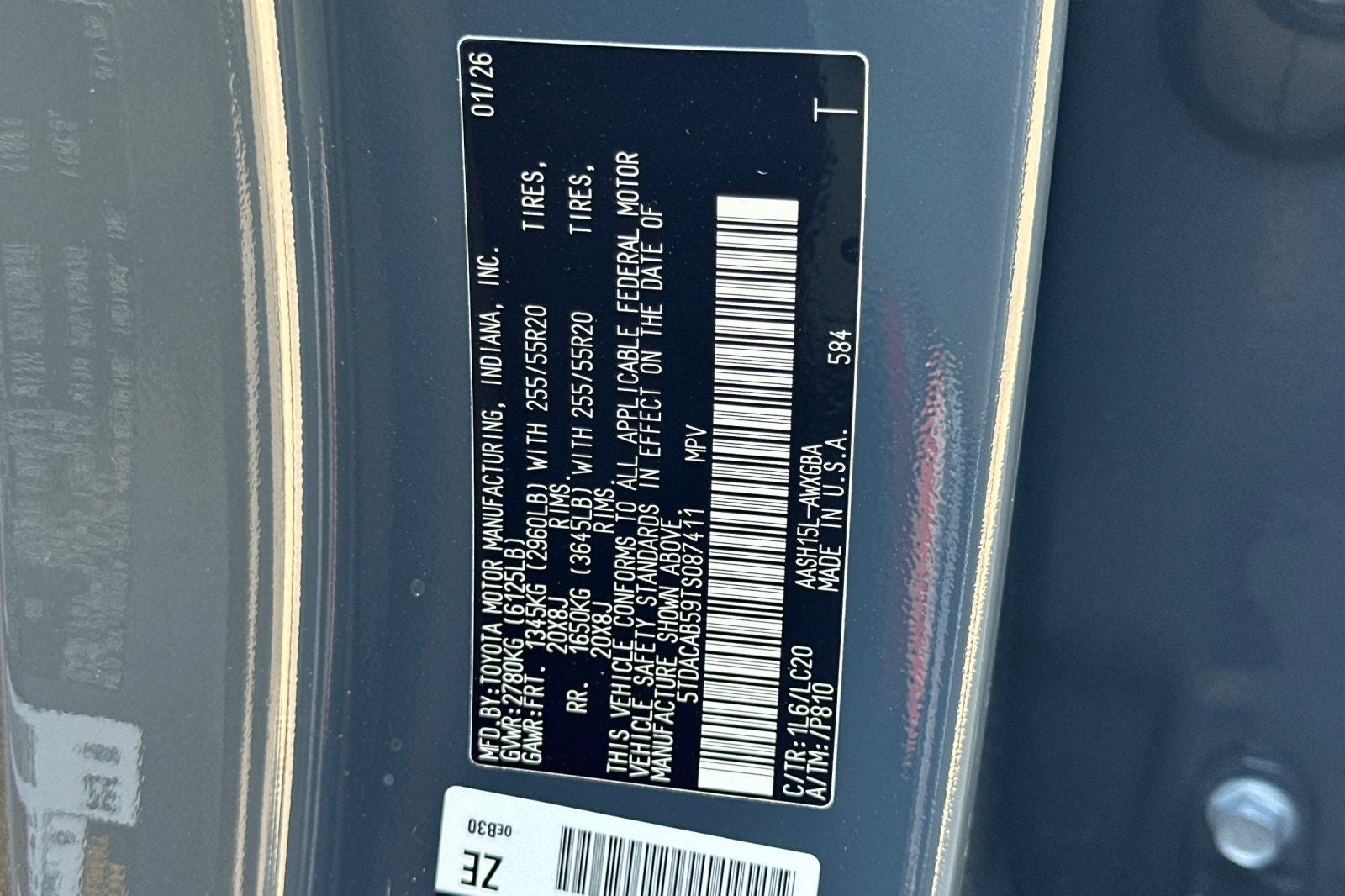 2026 Toyota Grand Highlander Hybrid Hybrid Limited