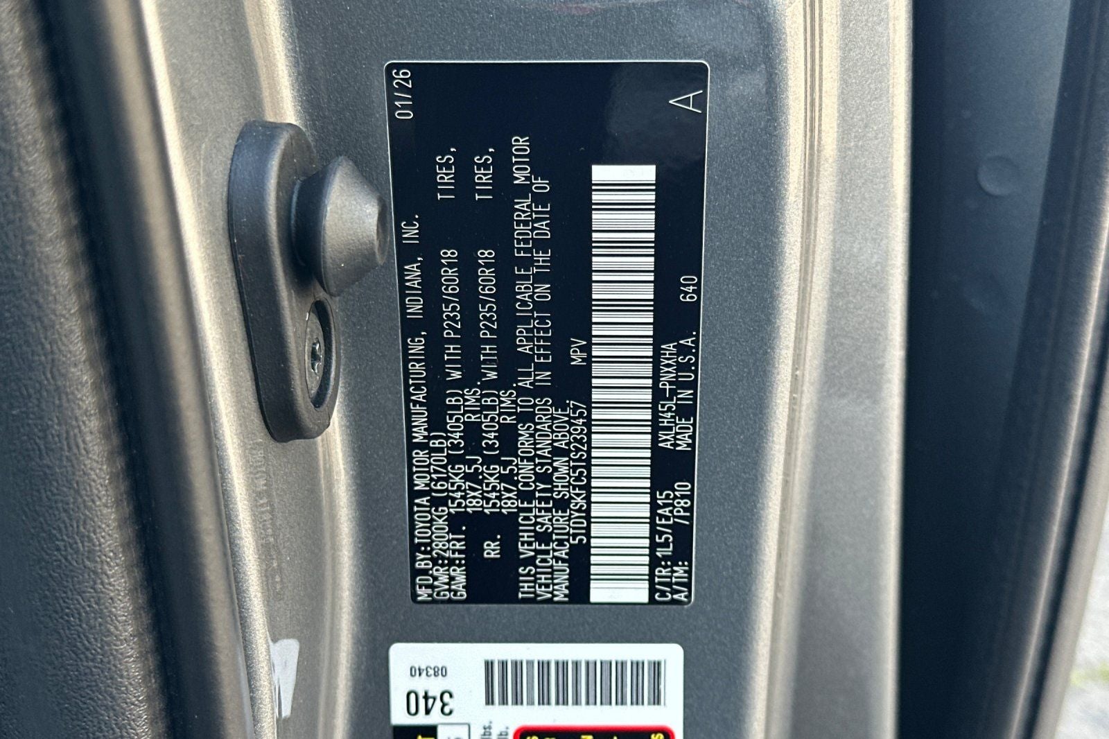 2026 Toyota Sienna XLE