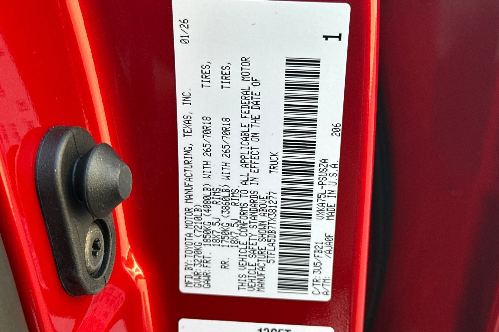 2026 Toyota Tundra SR5