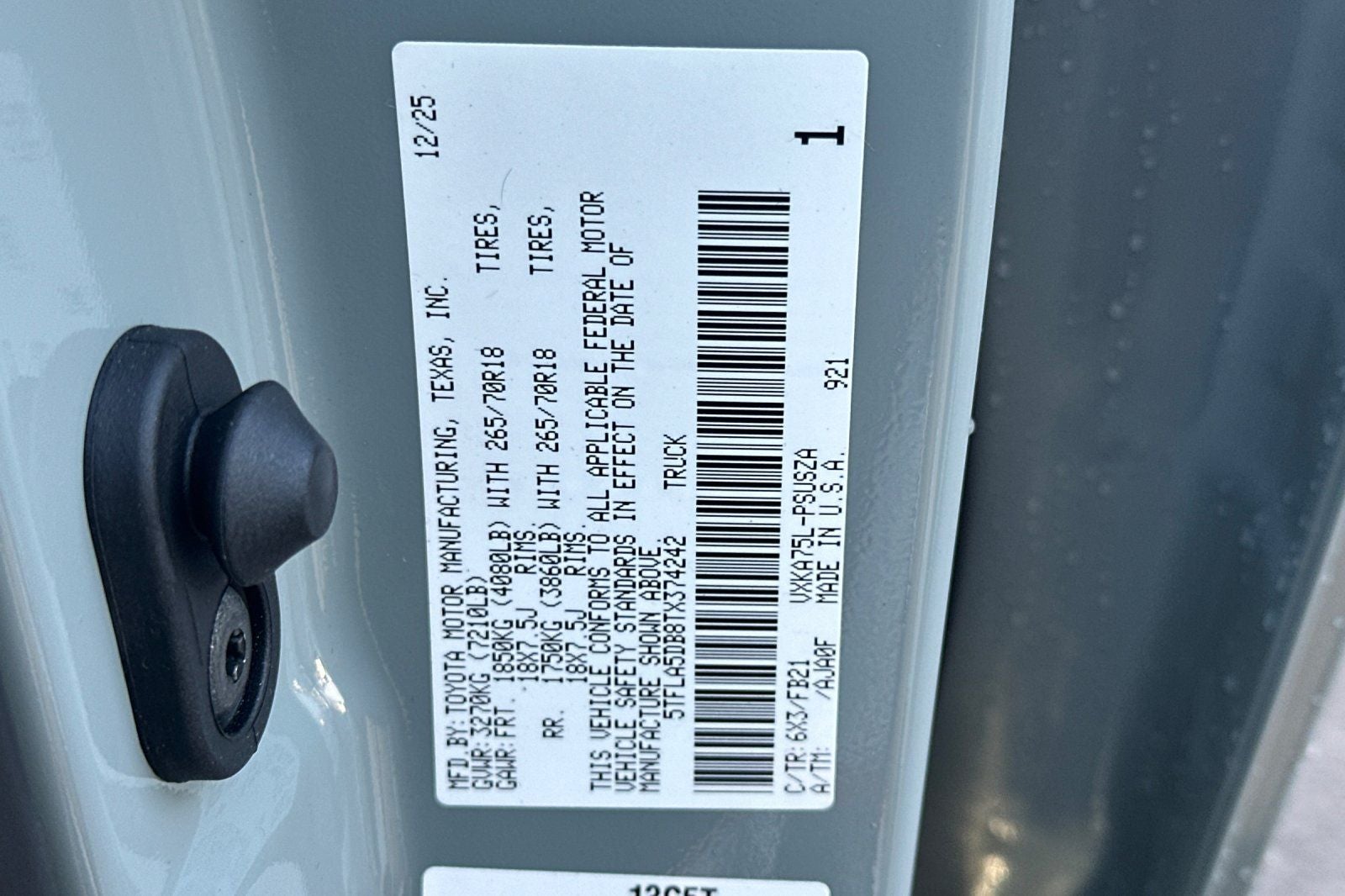 2026 Toyota Tundra SR5