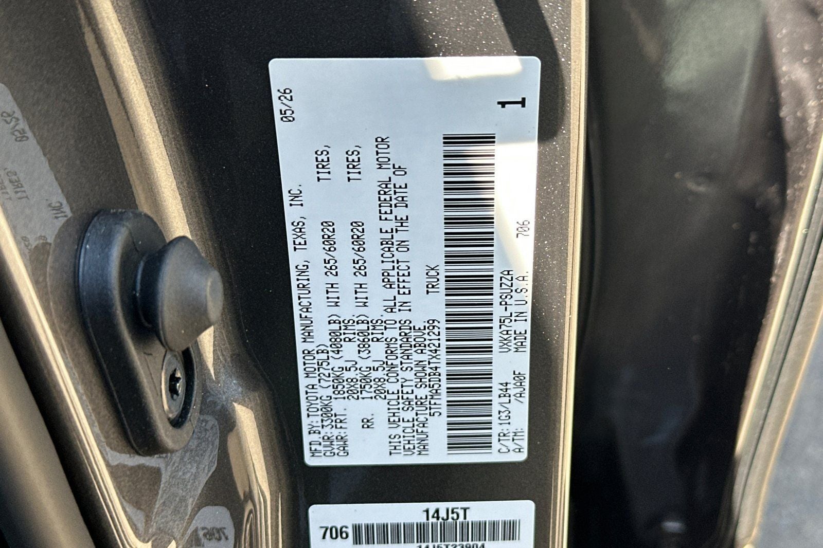 2026 Toyota Tundra 1794 Edition