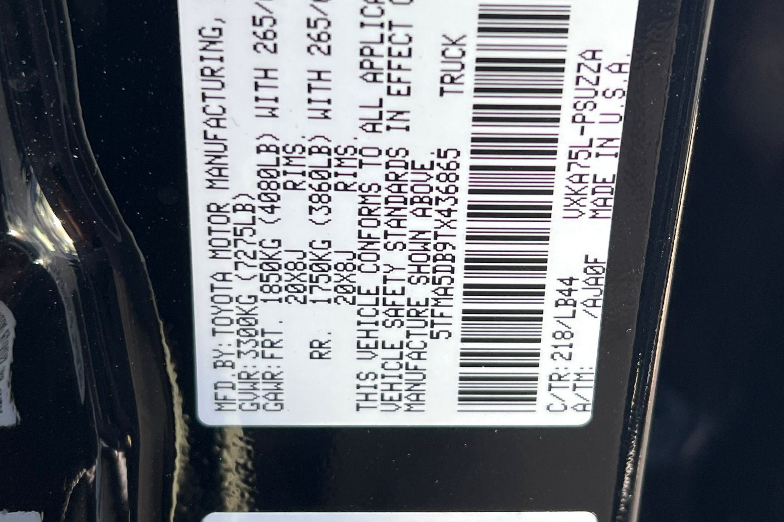 2026 Toyota Tundra 1794 Edition