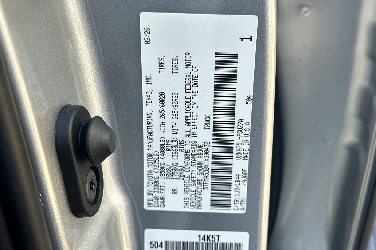 2026 Toyota Tundra 1794 Edition