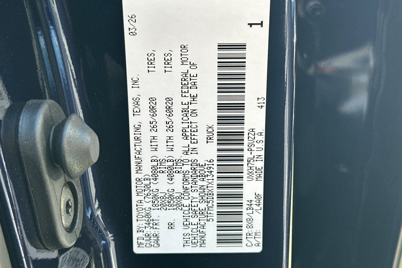 2026 Toyota Tundra i-FORCE MAX 1794 Edition i-FORCE MAX