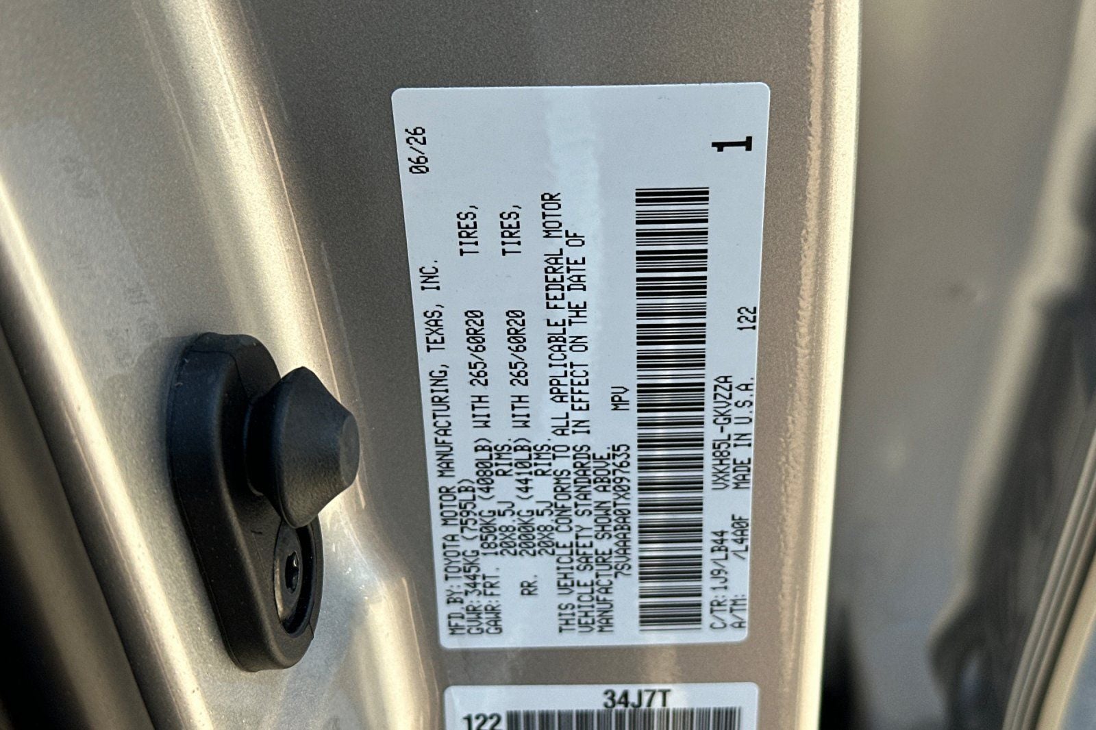 2026 Toyota Sequoia 1794 Edition