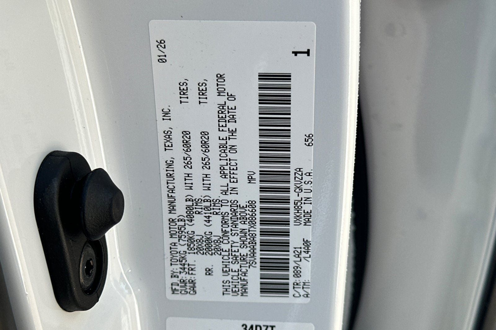 2026 Toyota Sequoia Platinum