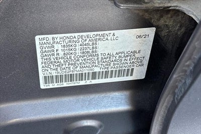 2021 Acura ILX Technology & A-Spec Packages