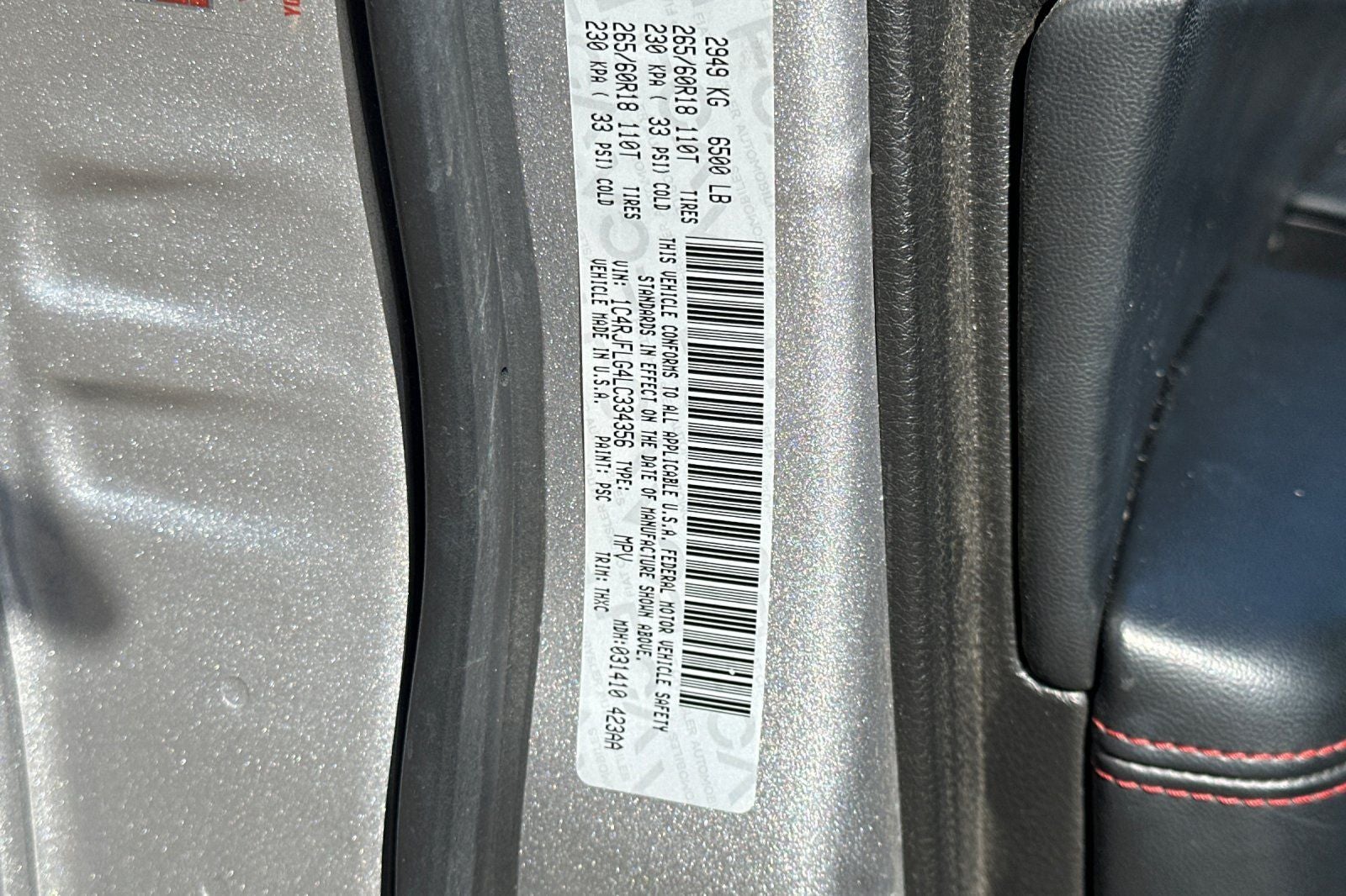 2020 Jeep Grand Cherokee Trailhawk