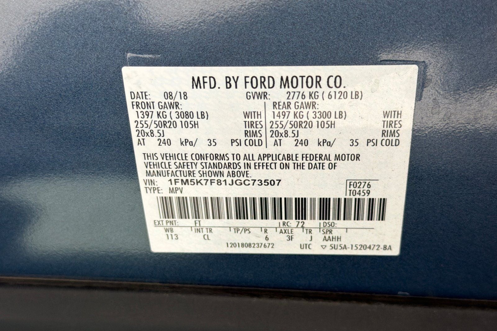 2018 Ford Explorer Limited