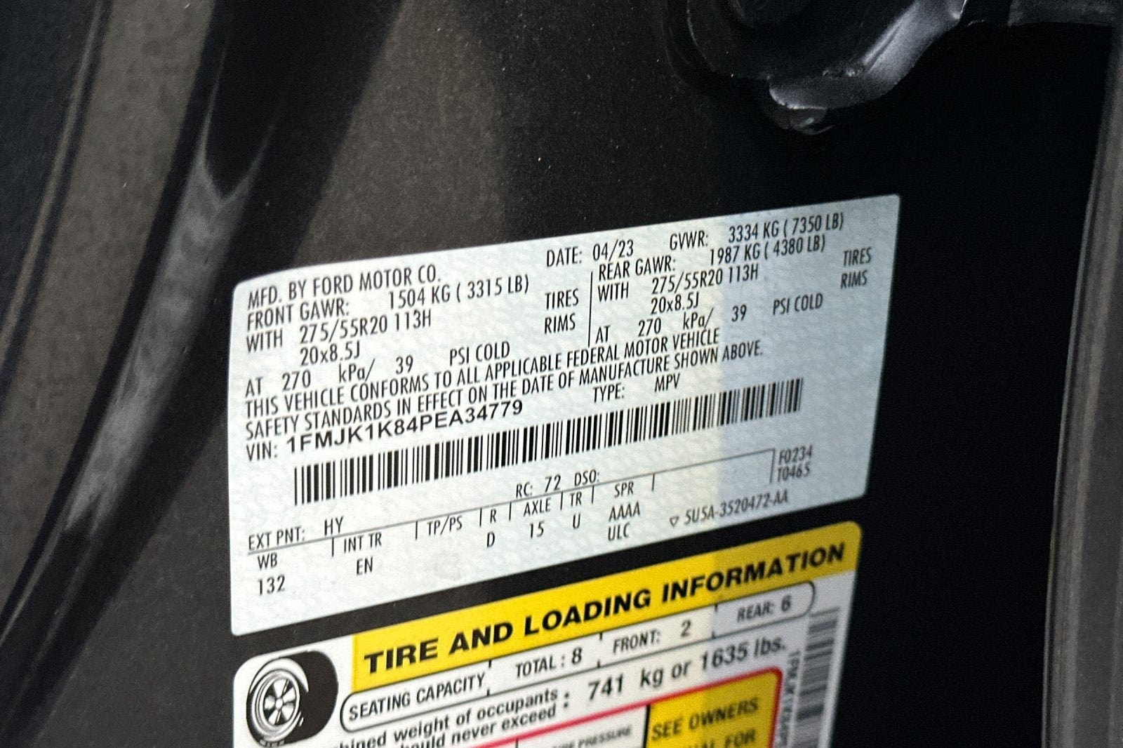 2023 Ford Expedition Max Limited