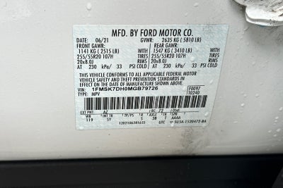 2021 Ford Explorer XLT