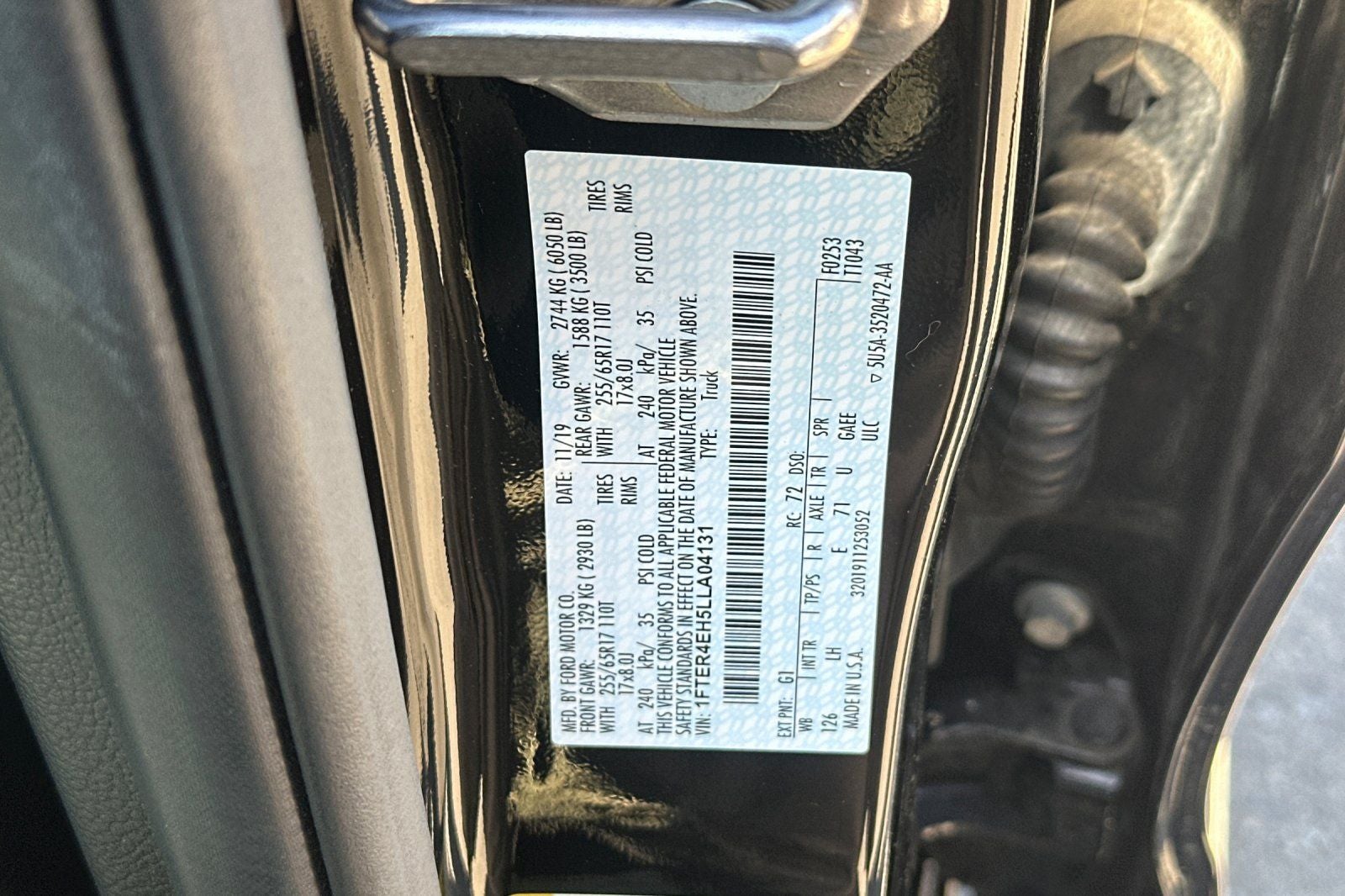 2020 Ford Ranger XL