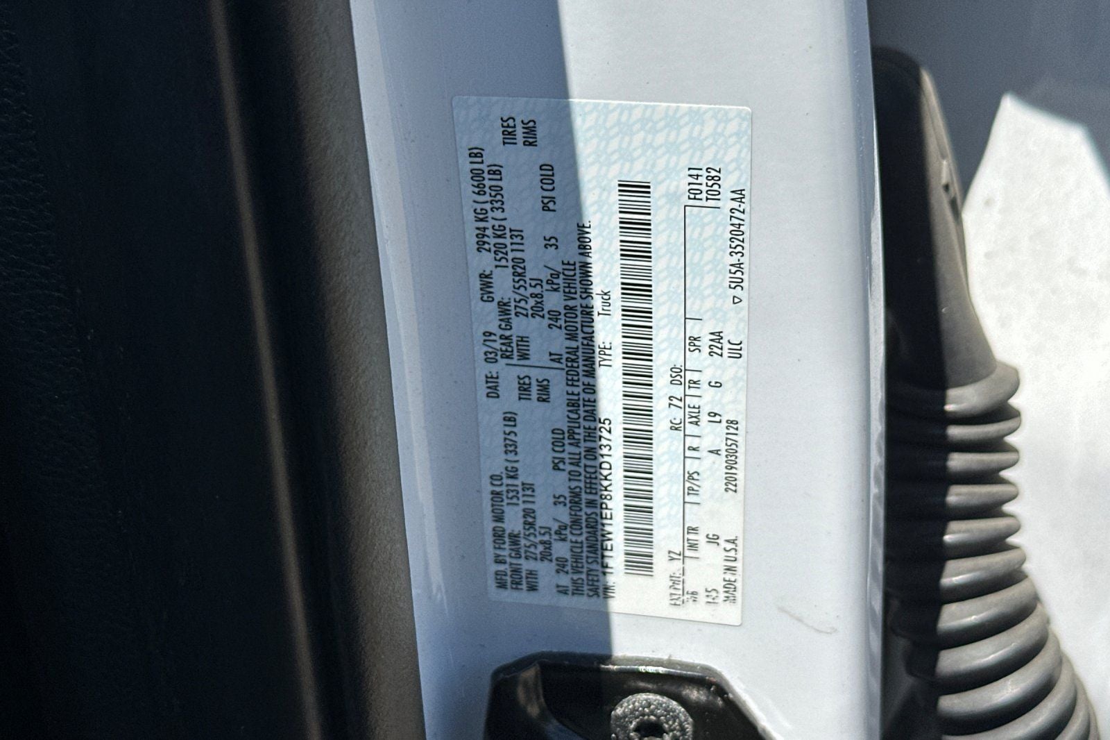 2019 Ford F-150 XL
