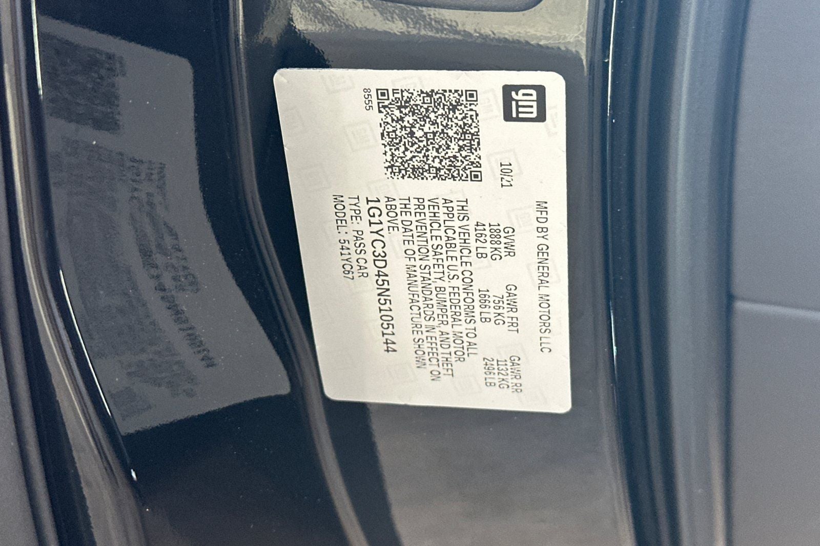 2022 Chevrolet Corvette Stingray 3LT