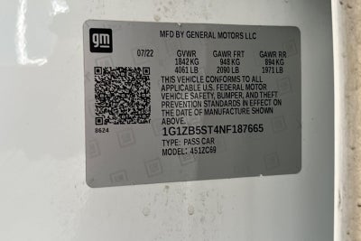 2022 Chevrolet Malibu LS 1LS