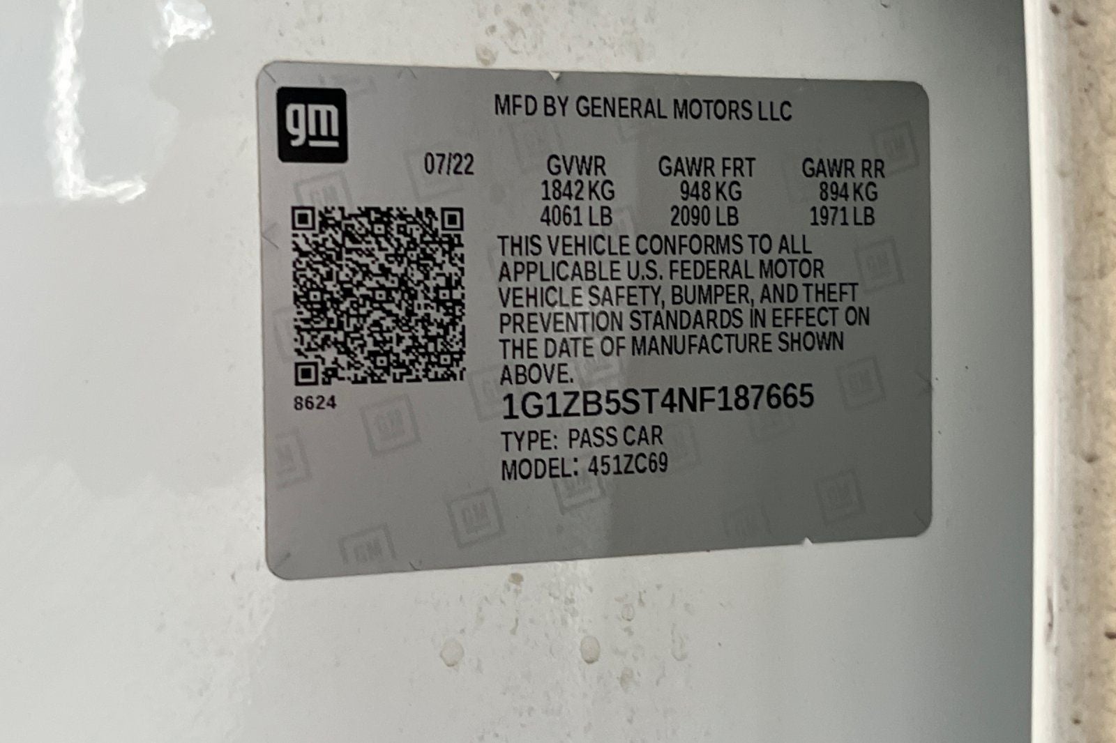 2022 Chevrolet Malibu LS 1LS