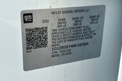2022 Chevrolet Malibu LS 1LS