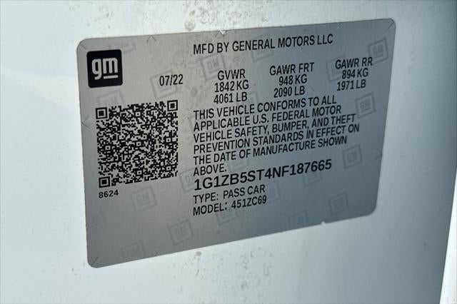 2022 Chevrolet Malibu LS 1LS