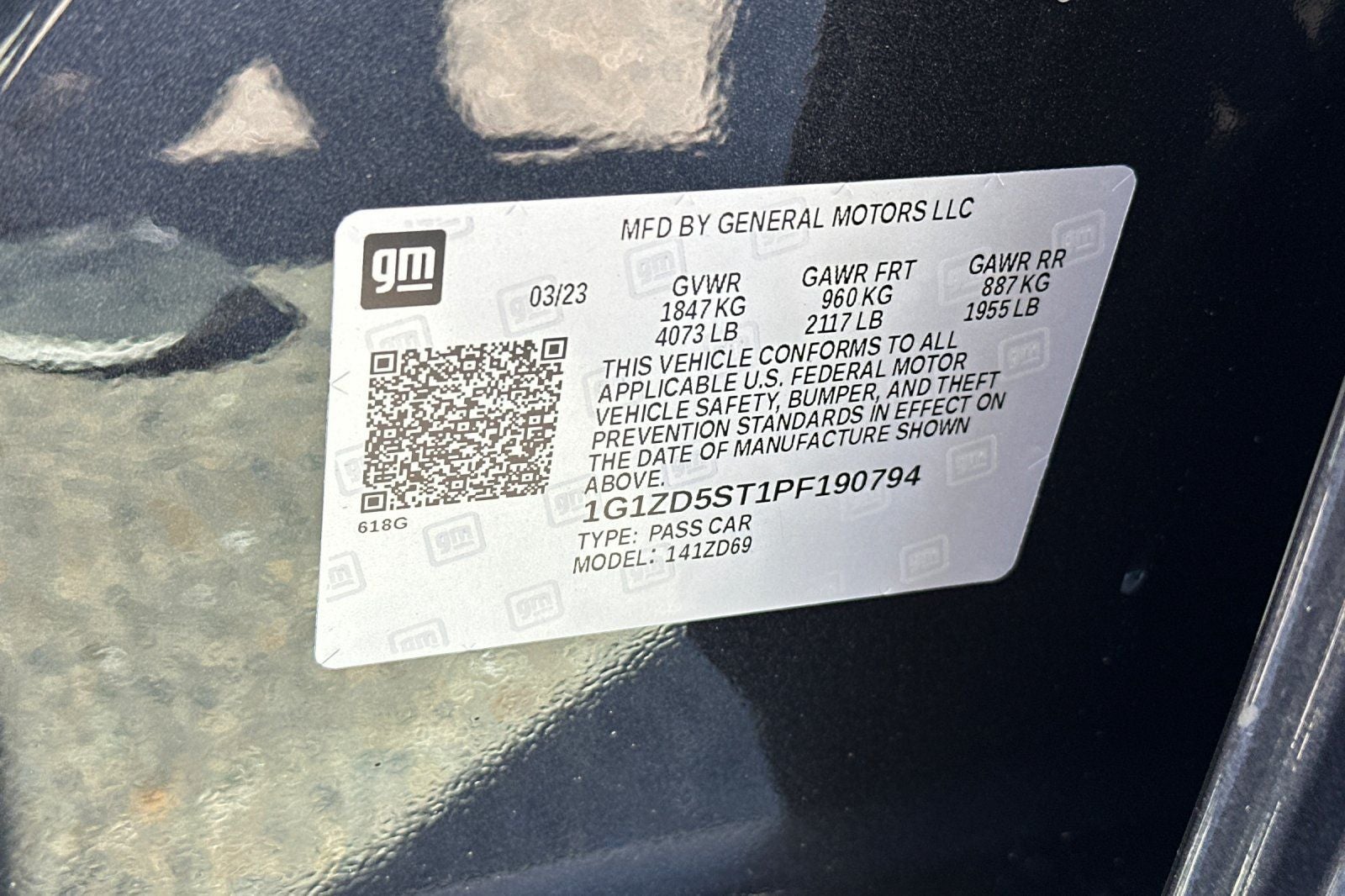 2023 Chevrolet Malibu LT 1LT