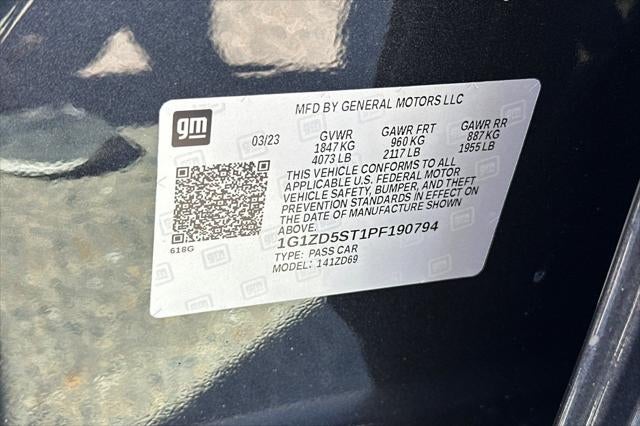 2023 Chevrolet Malibu LT 1LT