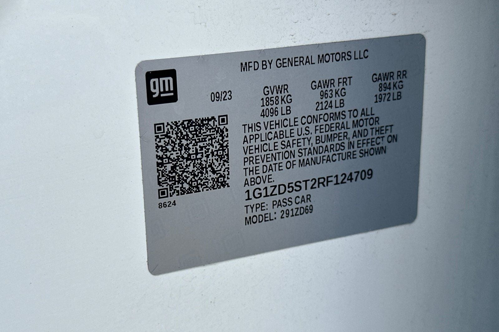 2024 Chevrolet Malibu LT 1LT