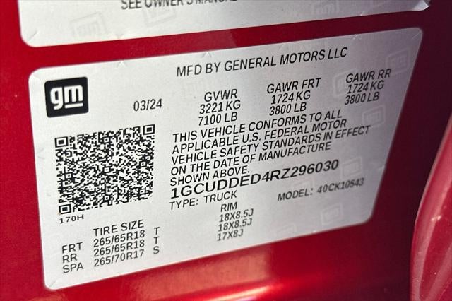 2024 Chevrolet Silverado 1500 LT LT1