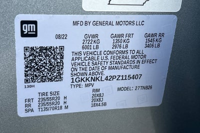 2023 GMC Acadia SLE