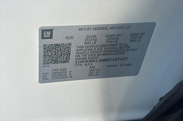 2021 GMC Acadia SLE