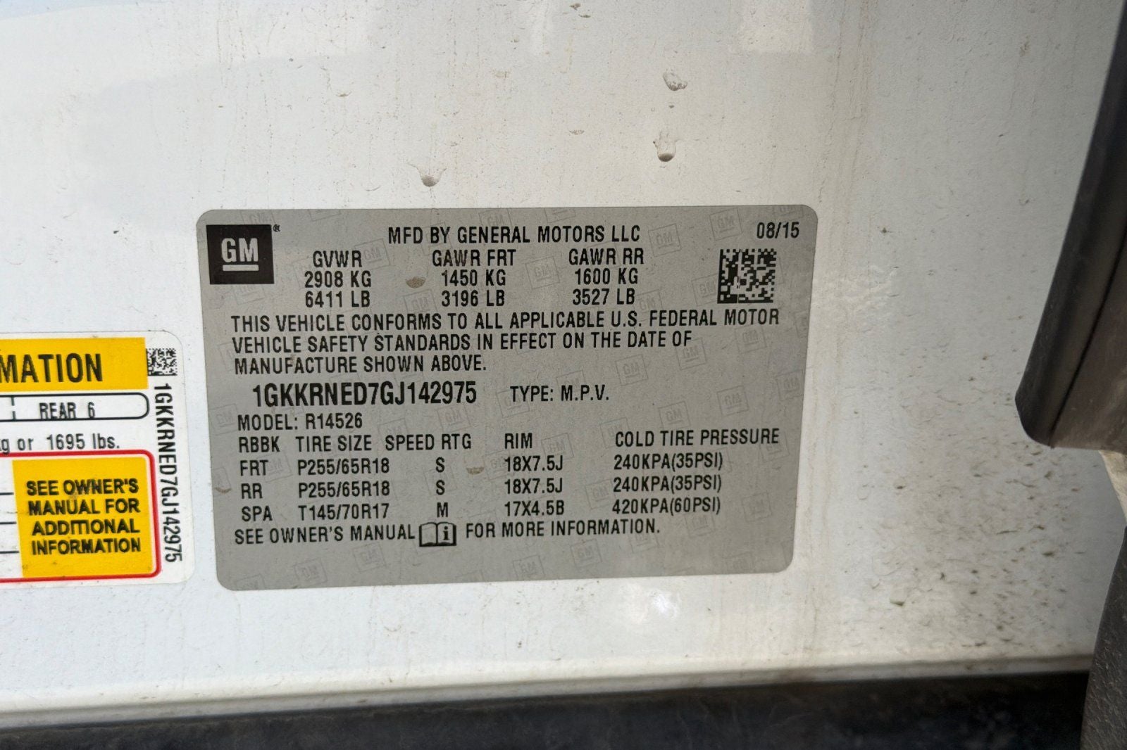 2016 GMC Acadia SLE-1