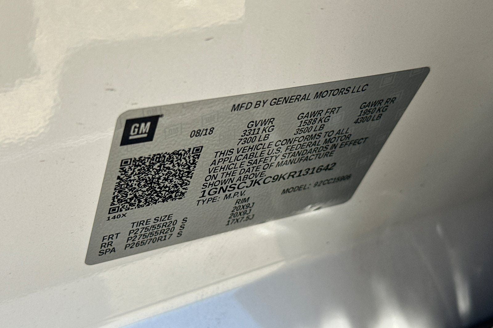 2019 Chevrolet Suburban Premier
