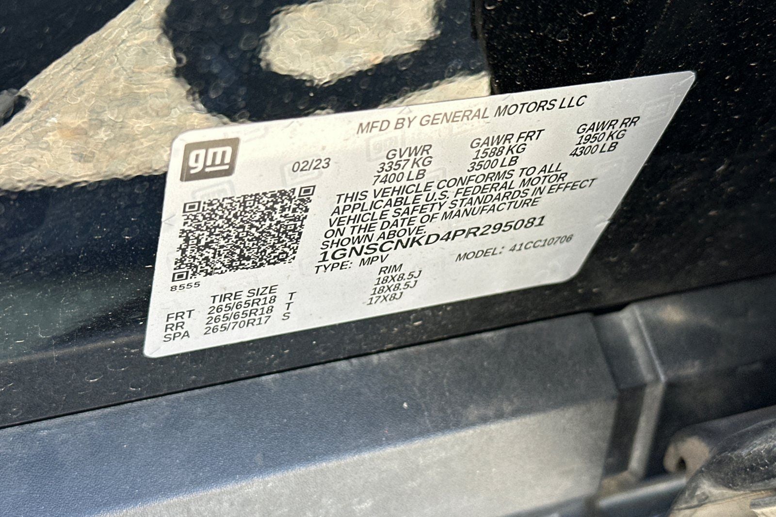2023 Chevrolet Tahoe LT