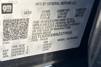 2025 GMC Sierra 1500 SLT