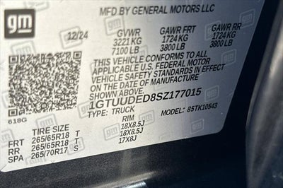 2025 GMC Sierra 1500 SLT