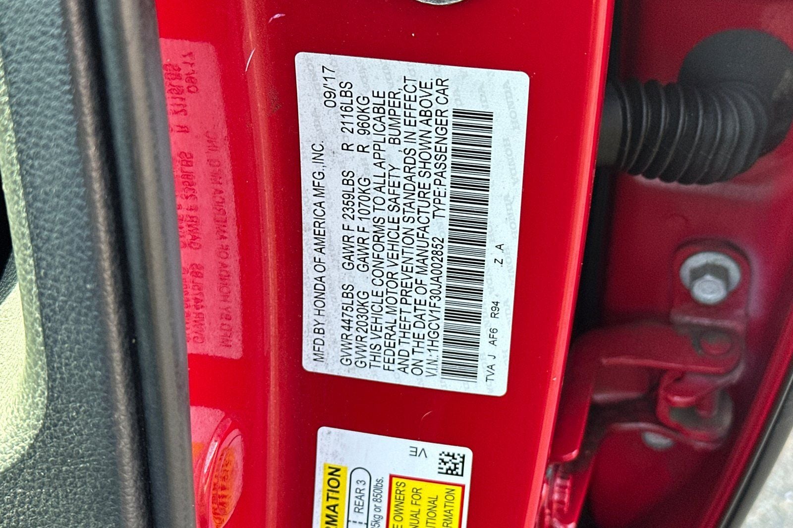 2018 Honda Accord Sport