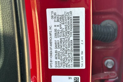 2019 Honda Accord Sport